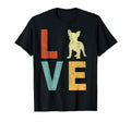 Love Frenchies French Bulldog T-Shirt - Fun Novelty Design for Adults - T-Shirt, Sweatshirt, Hoodie
