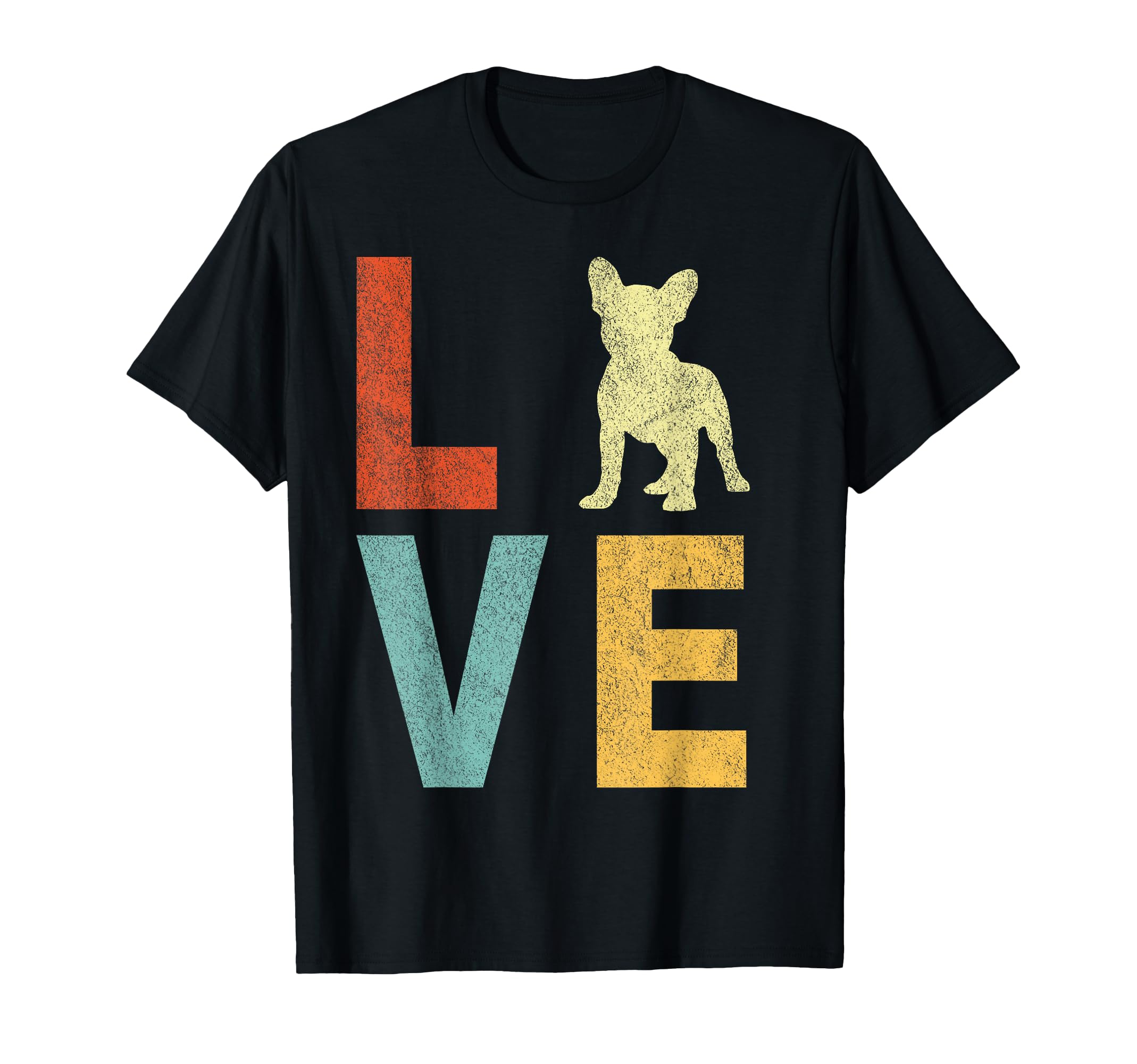 Love Frenchies French Bulldog T-Shirt - Fun Novelty Design for Adults - T-Shirt, Sweatshirt, Hoodie