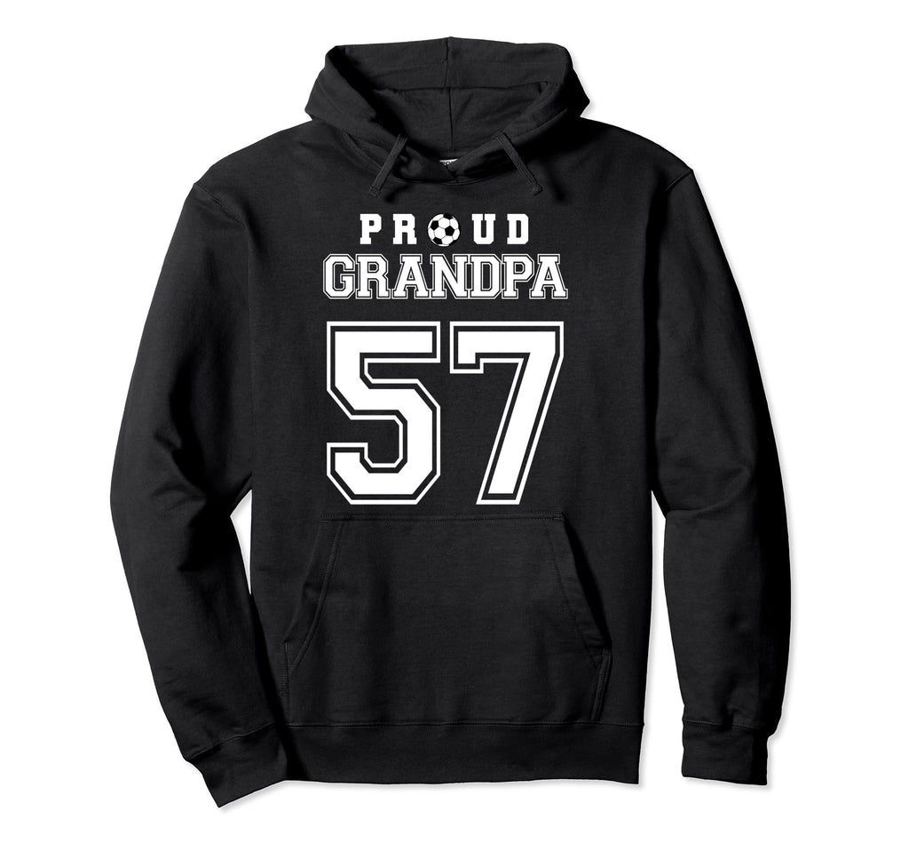 Number 57 Custom Proud Soccer Futbol Hoodie - Trendy Graphic Men Women - T-Shirt, Sweatshirt, Hoodie