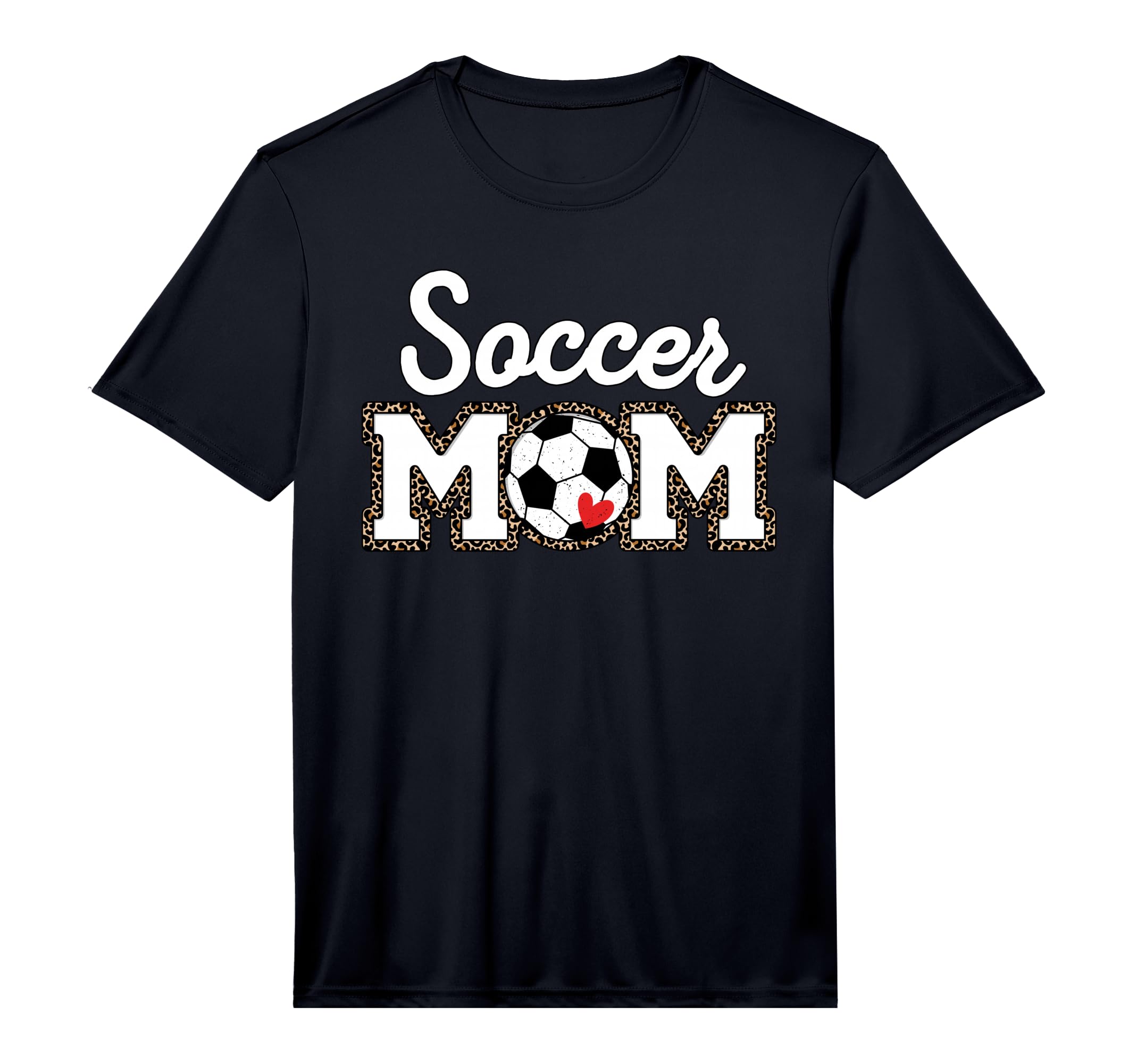 Mens Soccer Mom Leopard Performance T-Shirt - Graphic Print Men Women - T-Shirt, Sweatshirt, Hoodie