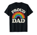 Lgbtq Proud Dad Gay Pride Lgbt Ally T-Shirt - Novelty Apparel for Adults - T-Shirt, Sweatshirt, Hoodie