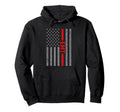 American Flag Emt Us Flag Dad Hoodie - Aesthetic Graphic for Adults - T-Shirt, Sweatshirt, Hoodie