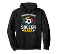 Loud Proud Soccer Nana Color Hoodie - Aesthetic Graphic for Adults - T-Shirt, Sweatshirt, Hoodie