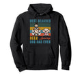 Best Bearded Beer Loving Dog Dad Ever Hoodie - Trendy Graphic Unisex - T-Shirt, Sweatshirt, Hoodie