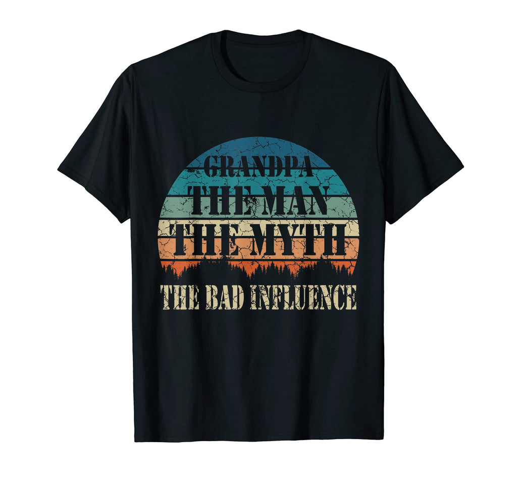 Grandpa Papa Myth Legend Mens Dad Father T-Shirt - Trendy Graphic Men Women - T-Shirt, Sweatshirt, Hoodie