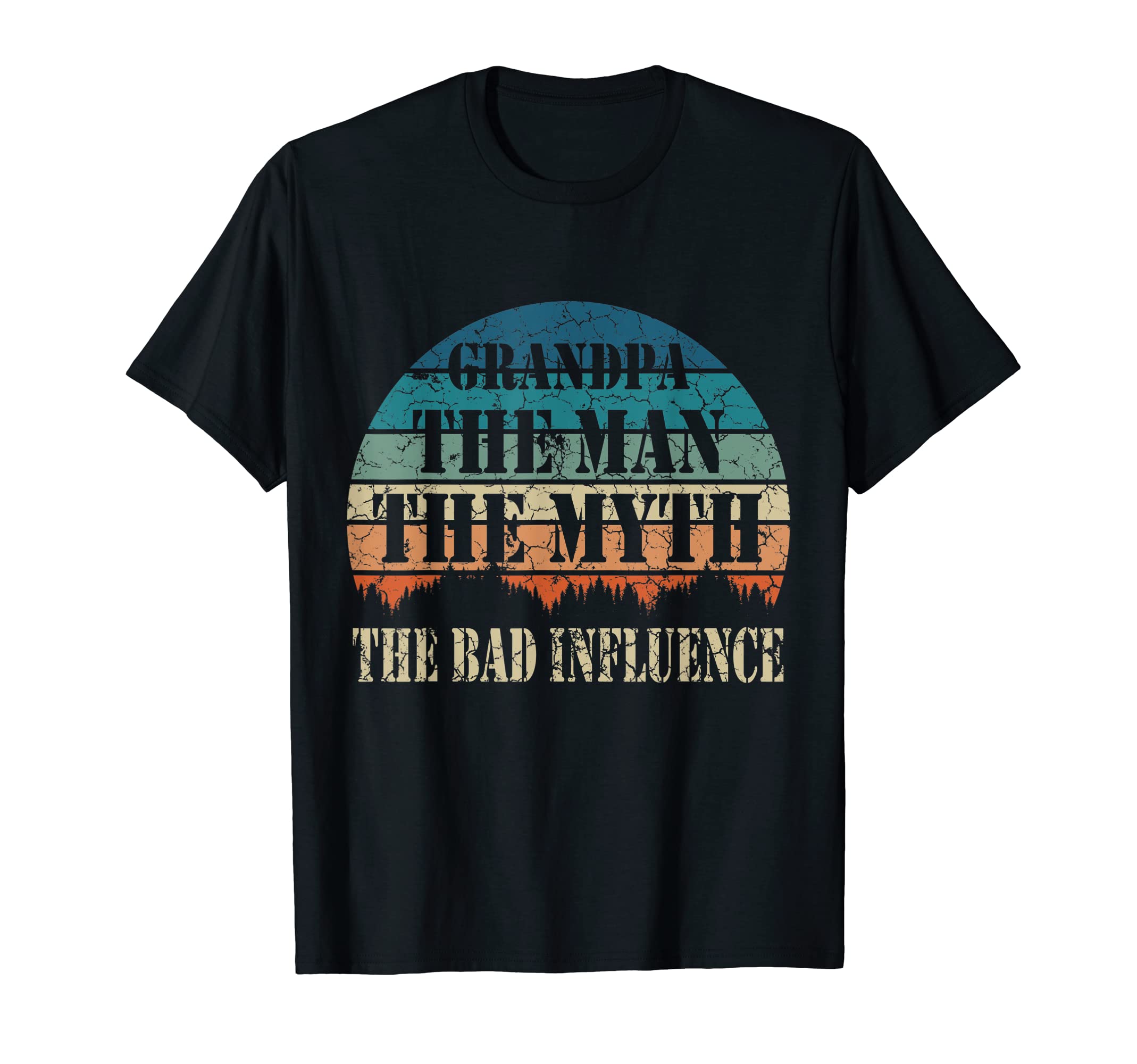 Grandpa Papa Myth Legend Mens Dad Father T-Shirt - Trendy Graphic Men Women - T-Shirt, Sweatshirt, Hoodie
