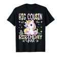 Big Cousin Birthday Kawaii Unicorn T-Shirt - Unique Graphic Men Women - T-Shirt, Sweatshirt, Hoodie