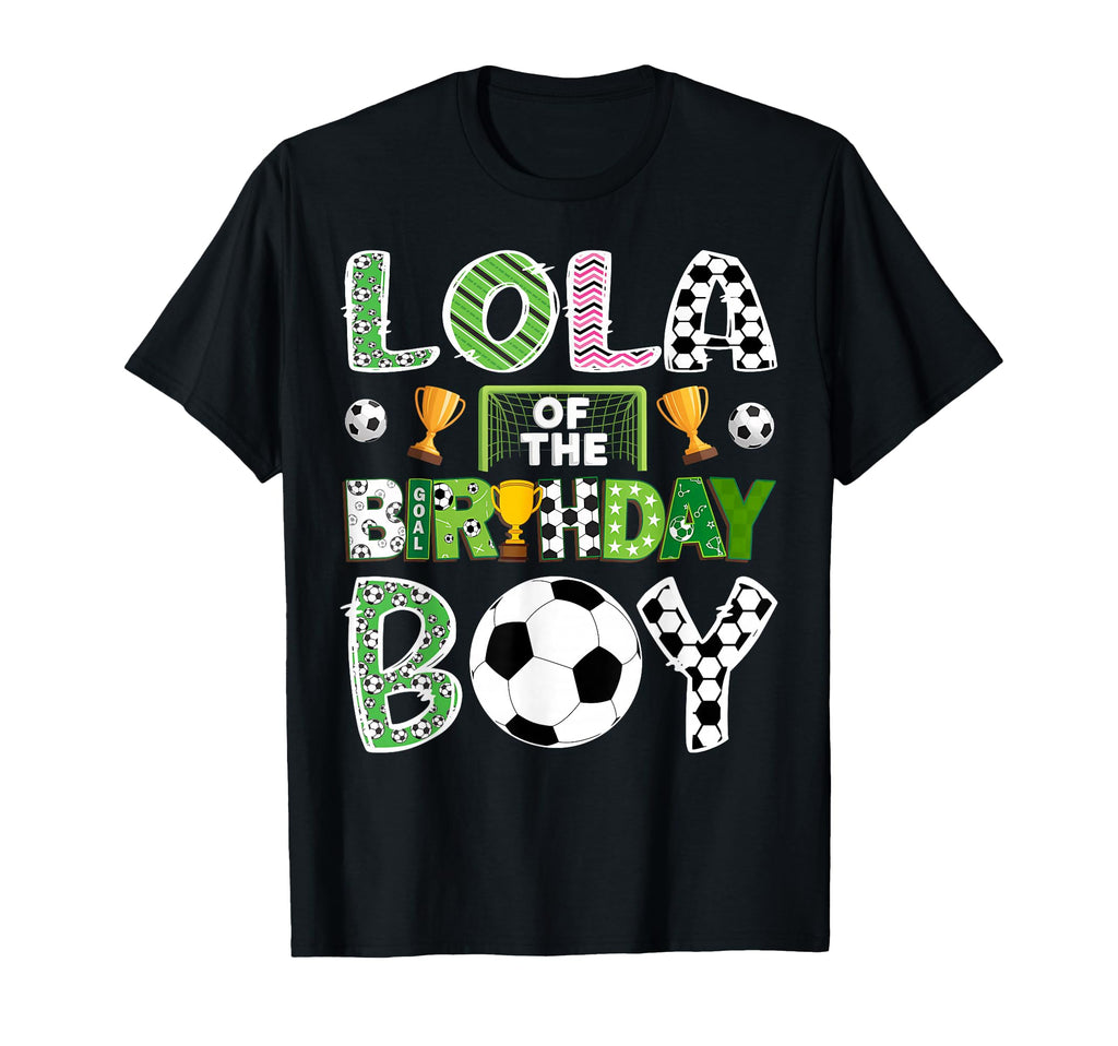 Lola Birthday Soccer Player Game Day T-Shirt - Trendy Graphic for Adults - T-Shirt, Sweatshirt, Hoodie