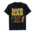 Silent But Dadly Funny Fathers Day Fart T-Shirt - Minimalist Print Unisex - T-Shirt, Sweatshirt, Hoodie