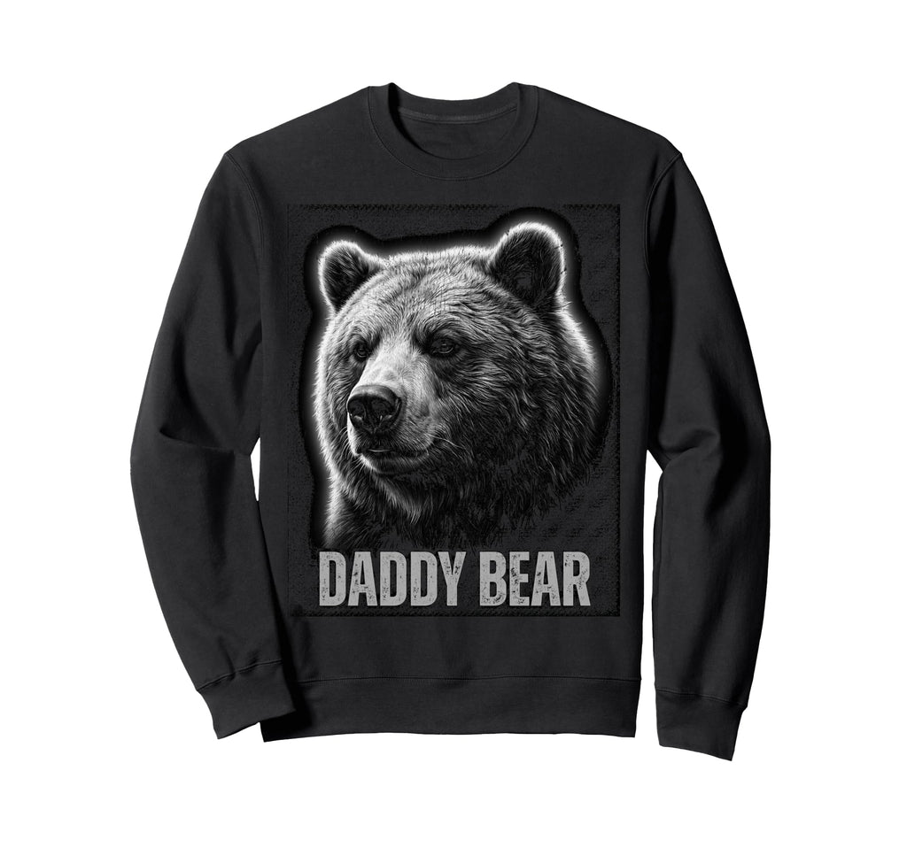 Daddy Bear Family Matching Dad Sweatshirt - Aesthetic Graphic Unisex - T-Shirt, Sweatshirt, Hoodie