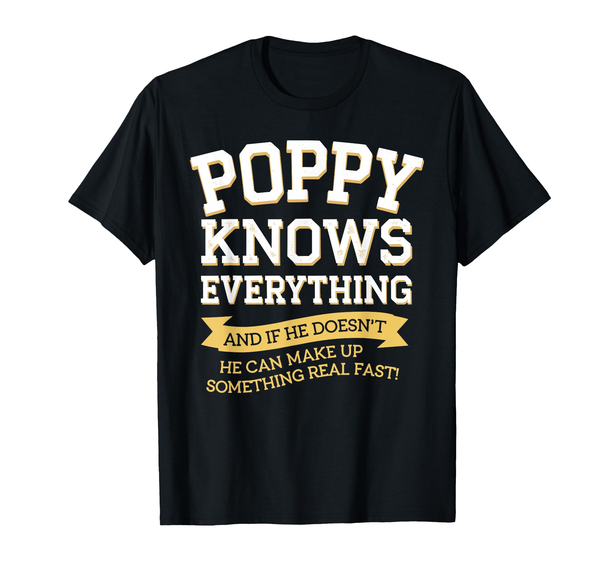 Poppy Art Grandpa Grandfather From T-Shirt - Graphic Print Unisex - T-Shirt, Sweatshirt, Hoodie