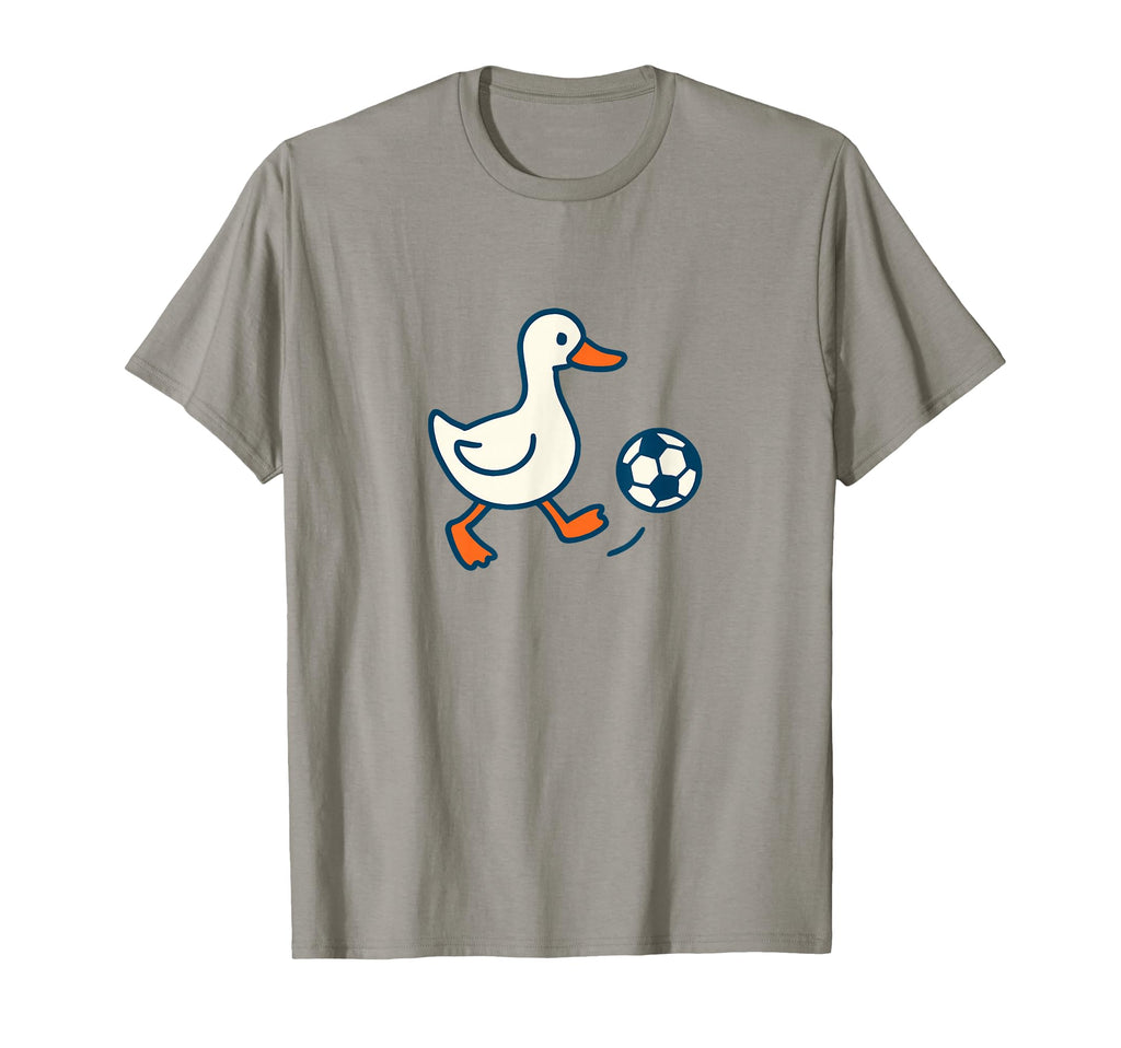 Minimalist Soccer Duck Football Animal T-Shirt - Novelty Apparel for Adults - T-Shirt, Sweatshirt, Hoodie