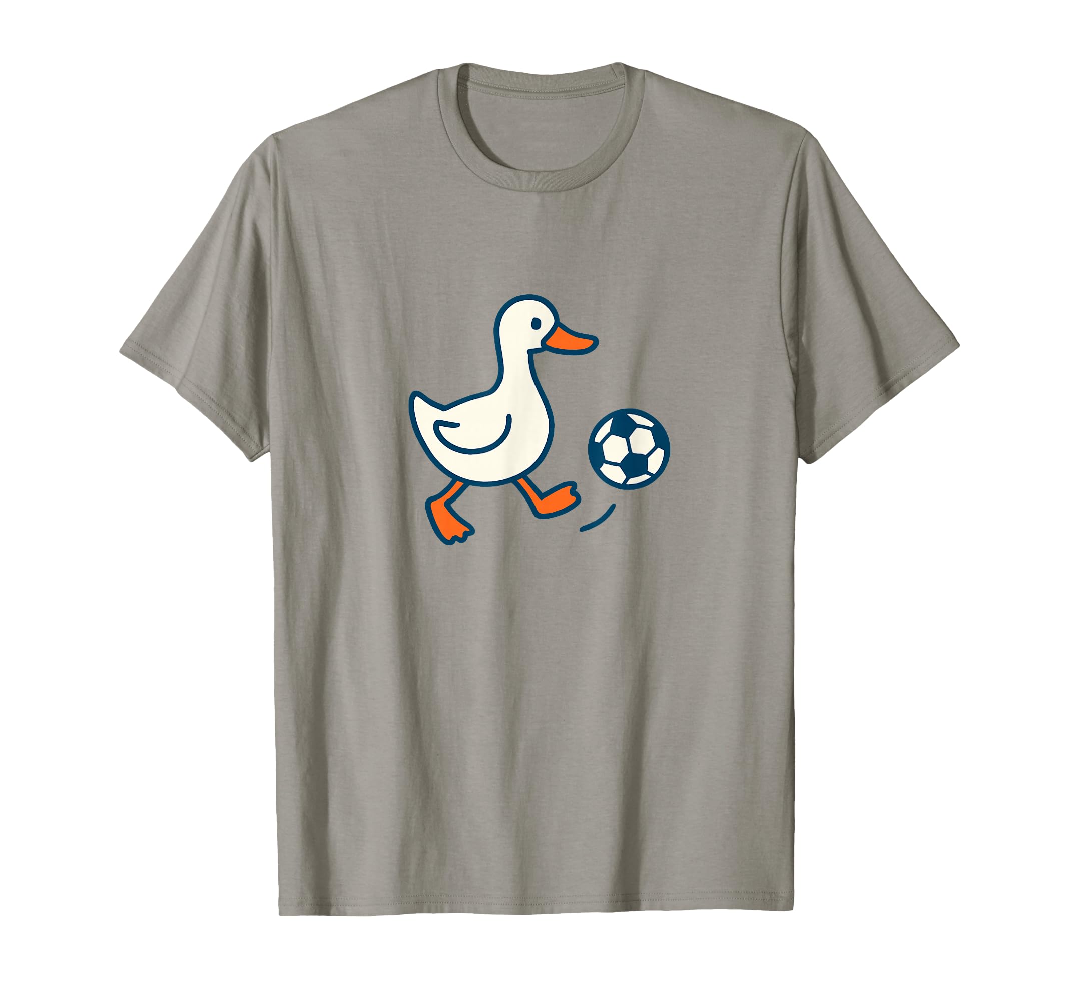 Minimalist Soccer Duck Football Animal T-Shirt - Novelty Apparel for Adults - T-Shirt, Sweatshirt, Hoodie