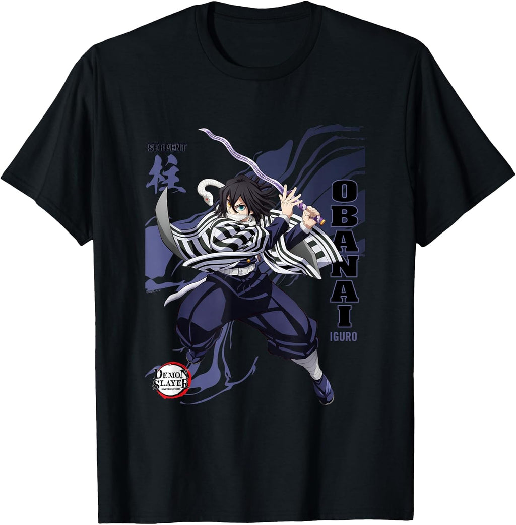 Infinty Castle Obanai Serpent Hashira Motion - Adult & Kids T-Shirts, Sweatshirts & Hoodies apparel design preview 1
