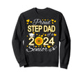 Proud Step Dad Class 2024 Sweatshirt - Fun Novelty Design for Adults - T-Shirt, Sweatshirt, Hoodie