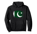 Pakistan Paint Splatter Flag Hoodie - Casual Everyday Wear for Adults - T-Shirt, Sweatshirt, Hoodie