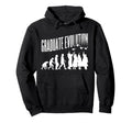Graduation Evolution 2025 Graduate Hoodie - Trendy Graphic for Adults - T-Shirt, Sweatshirt, Hoodie