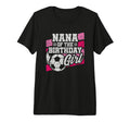 Birthday Nana Soccer Birthday Soccer T-Shirt - Custom Art Print Unisex - T-Shirt, Sweatshirt, Hoodie