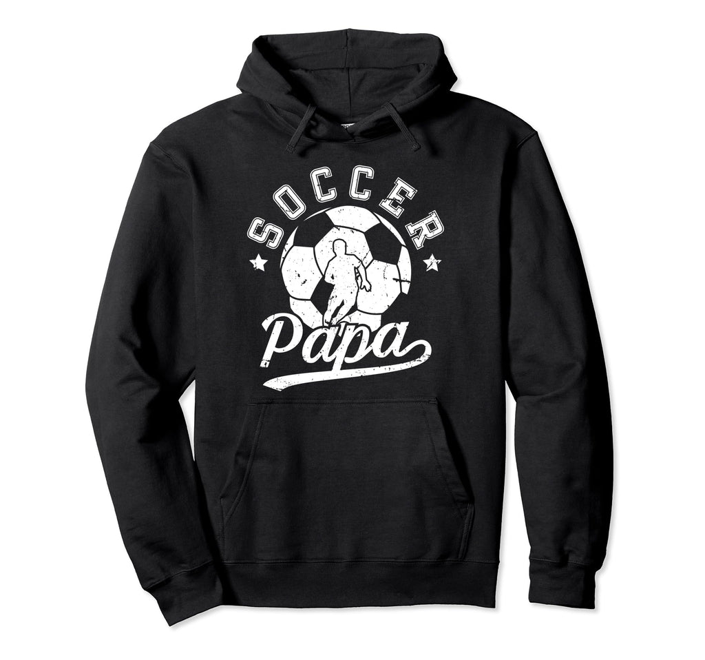 Soccer Papa Grandpa Papa Soccer Hoodie - Casual Everyday Wear for Adults - T-Shirt, Sweatshirt, Hoodie