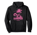 Summer Vibes Tropical Beach Sunset Family Hoodie - Graphic Print Men Women - T-Shirt, Sweatshirt, Hoodie