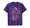To My Stepped Up Dad To My Amazing T-Shirt - Minimalist Print Men Women - T-Shirt, Sweatshirt, Hoodie