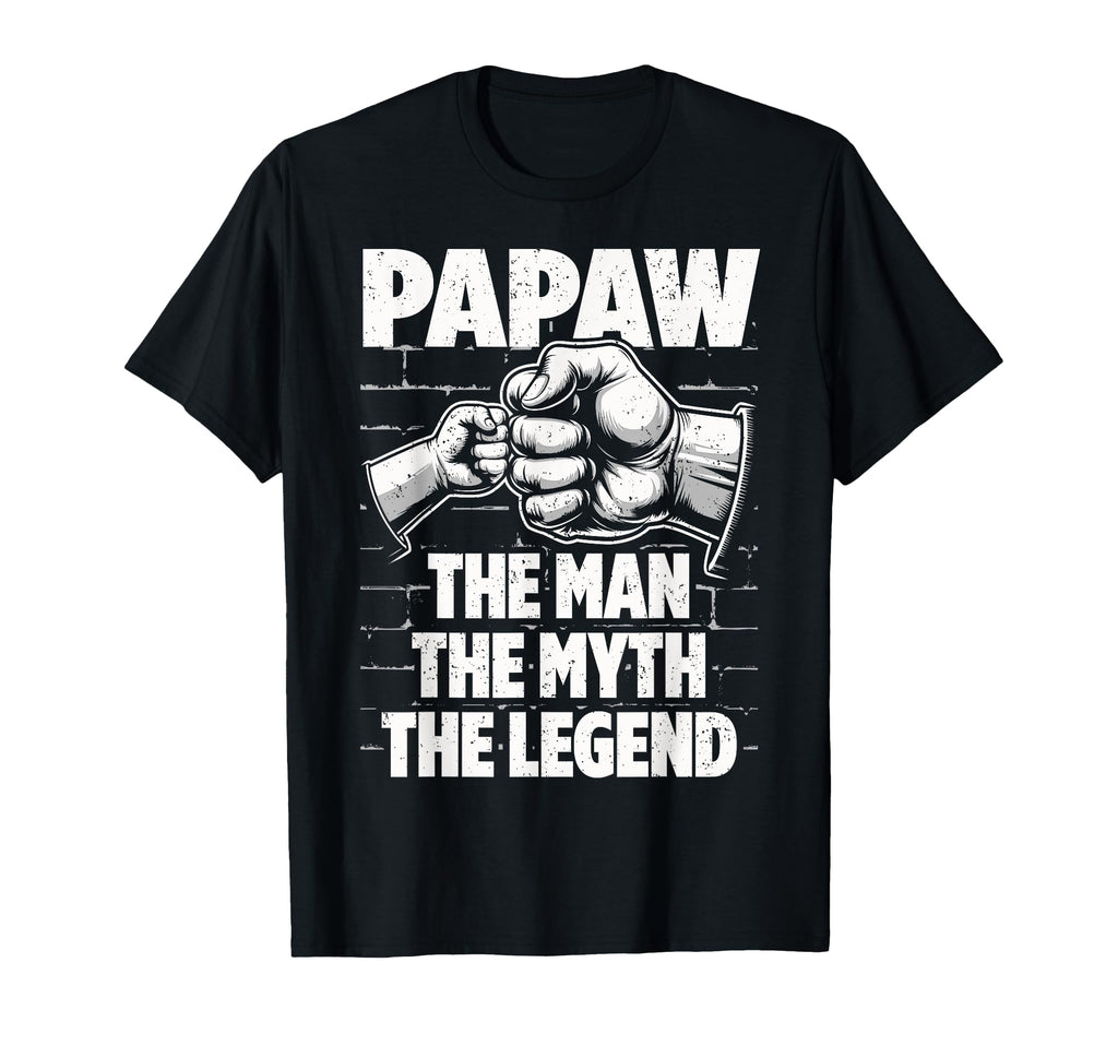 Papaw Myth Legend Dad Grandpa T-Shirt - Graphic Print Men Women - T-Shirt, Sweatshirt, Hoodie