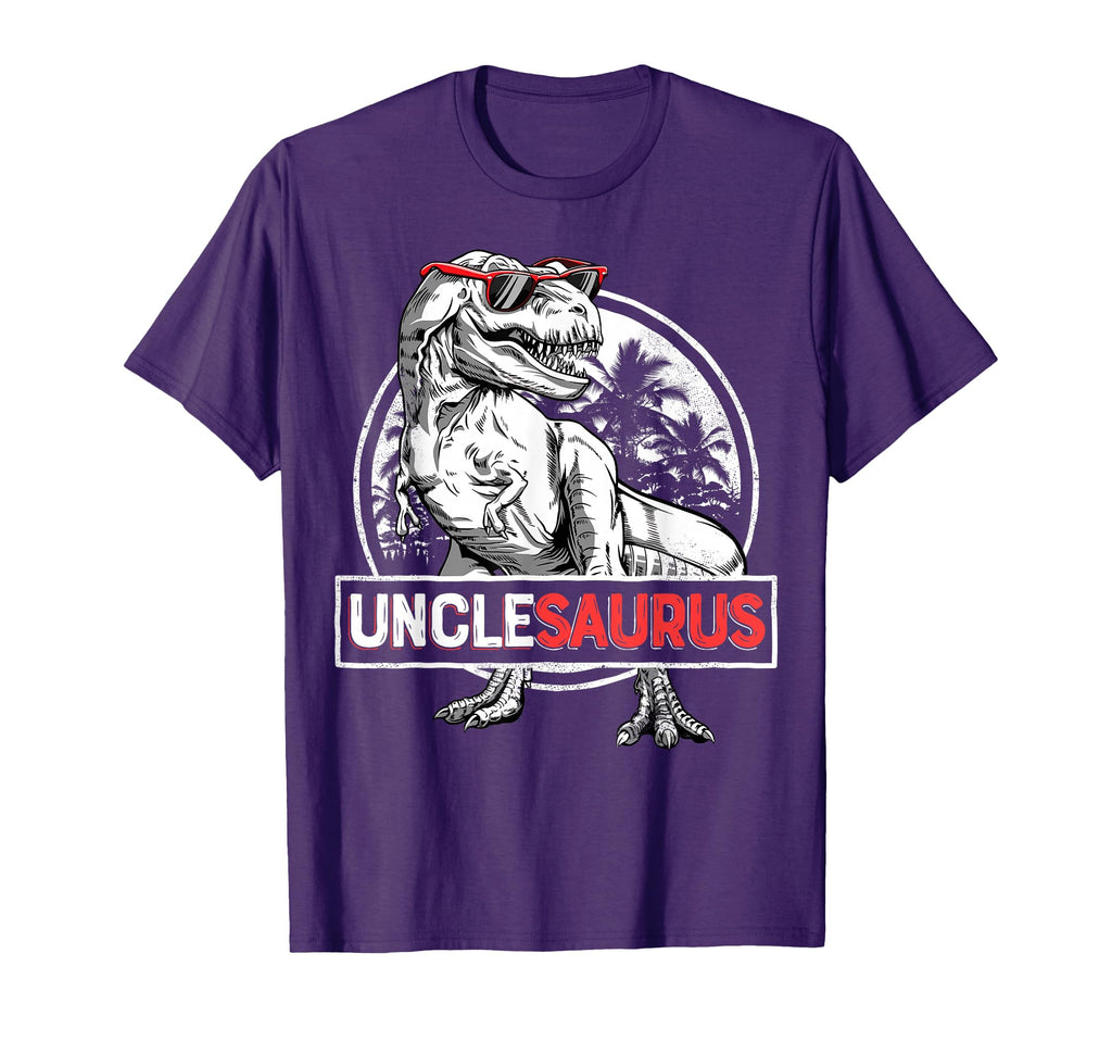 Unclesaurus T Rex Dinosaur Uncle T-Shirt - Custom Art Print Men Women - T-Shirt, Sweatshirt, Hoodie