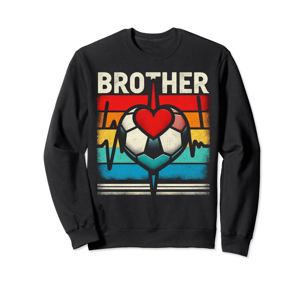 Soccer Brother Family Matching Sweatshirt - Minimalist Print Men Women - T-Shirt, Sweatshirt, Hoodie