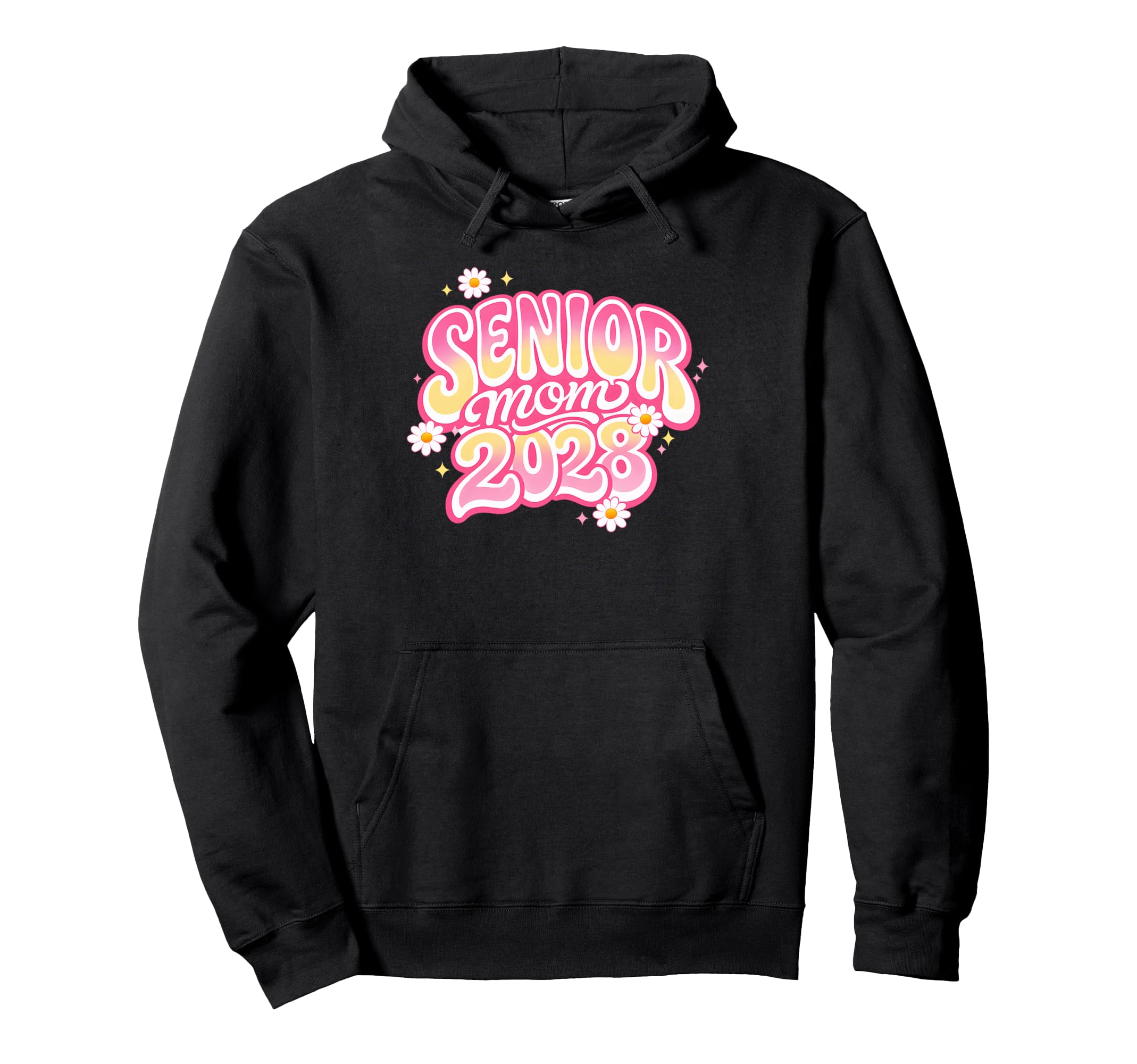 Senior Mom Graduation Class 2028 Hoodie - Streetwear Style for Adults - T-Shirt, Sweatshirt, Hoodie