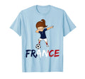 France 2018 Football Kit Dabbing T-Shirt - Minimalist Print for Adults - T-Shirt, Sweatshirt, Hoodie