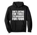 Funny Dad Twins To Be Drinking Hoodie - Graphic Print Unisex - T-Shirt, Sweatshirt, Hoodie