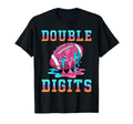 Football 10Th Birthday Double Digits Ice T-Shirt - Graphic Print Unisex - T-Shirt, Sweatshirt, Hoodie