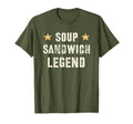 Sarcastic Soup Sandwich Legend T-Shirt - Fun Novelty Design for Adults - T-Shirt, Sweatshirt, Hoodie