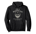 Im Bearded Dad Funny Beard Superhero Hoodie - Novelty Apparel Unisex - T-Shirt, Sweatshirt, Hoodie