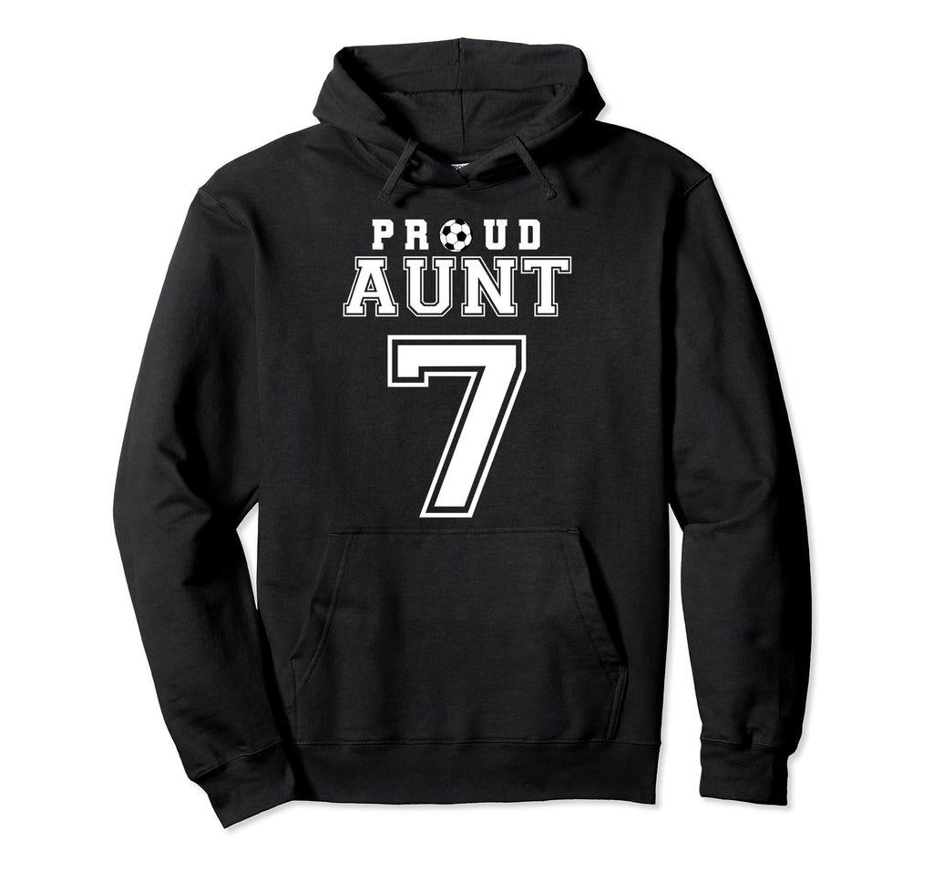 Number 7 Custom Proud Soccer Futbol Hoodie - Custom Art Print Men Women - T-Shirt, Sweatshirt, Hoodie