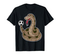 Snake Soccer Player Soccer Sports T-Shirt - Unique Graphic Unisex - T-Shirt, Sweatshirt, Hoodie
