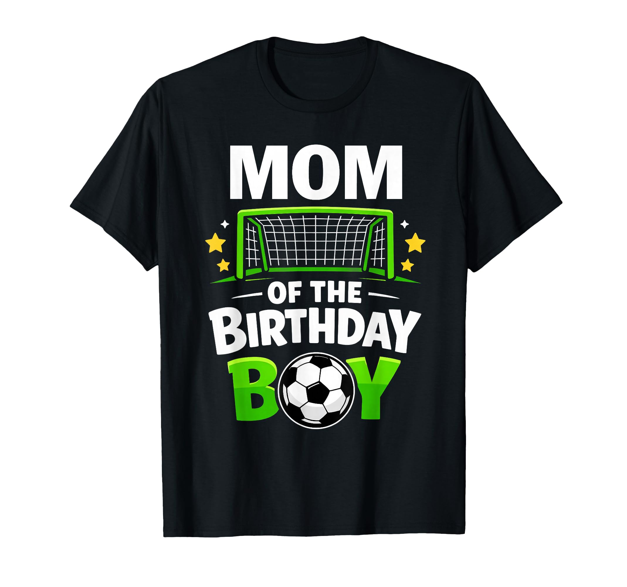 Mom Birthday Soccer Ball Family Matching T-Shirt - Trendy Graphic Unisex - T-Shirt, Sweatshirt, Hoodie