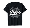 Pop Like Grandpa Only Cooler Funny Pop T-Shirt - Unique Graphic Men Women - T-Shirt, Sweatshirt, Hoodie