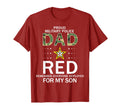 Mens Wear Red Red Friday My Son Proud Mp T-Shirt - Graphic Print Men Women - T-Shirt, Sweatshirt, Hoodie