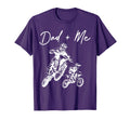 Daddy And Me Riding Father Motorcycle T-Shirt - Novelty Apparel Unisex - T-Shirt, Sweatshirt, Hoodie
