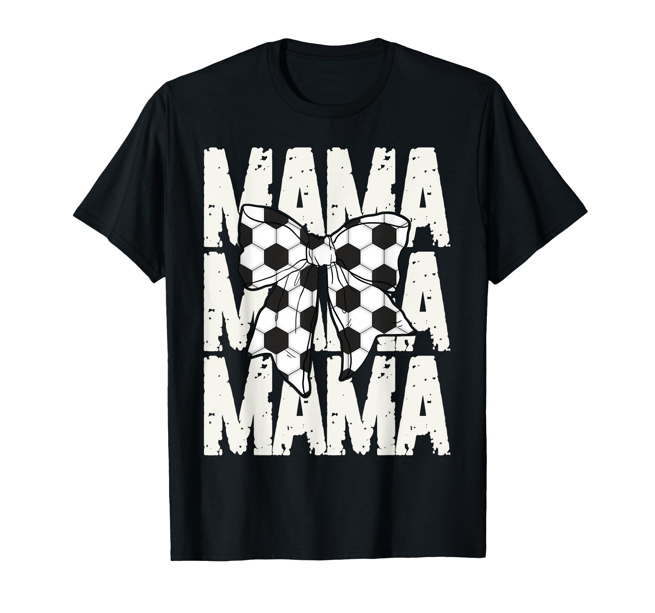 Soccer Mama Coquette Bow Sports Mom T-Shirt - Minimalist Print Men Women - T-Shirt, Sweatshirt, Hoodie