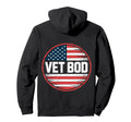 Vet Bod Military Veteran Vet Bod Like Hoodie - Fun Novelty Design Unisex - T-Shirt, Sweatshirt, Hoodie