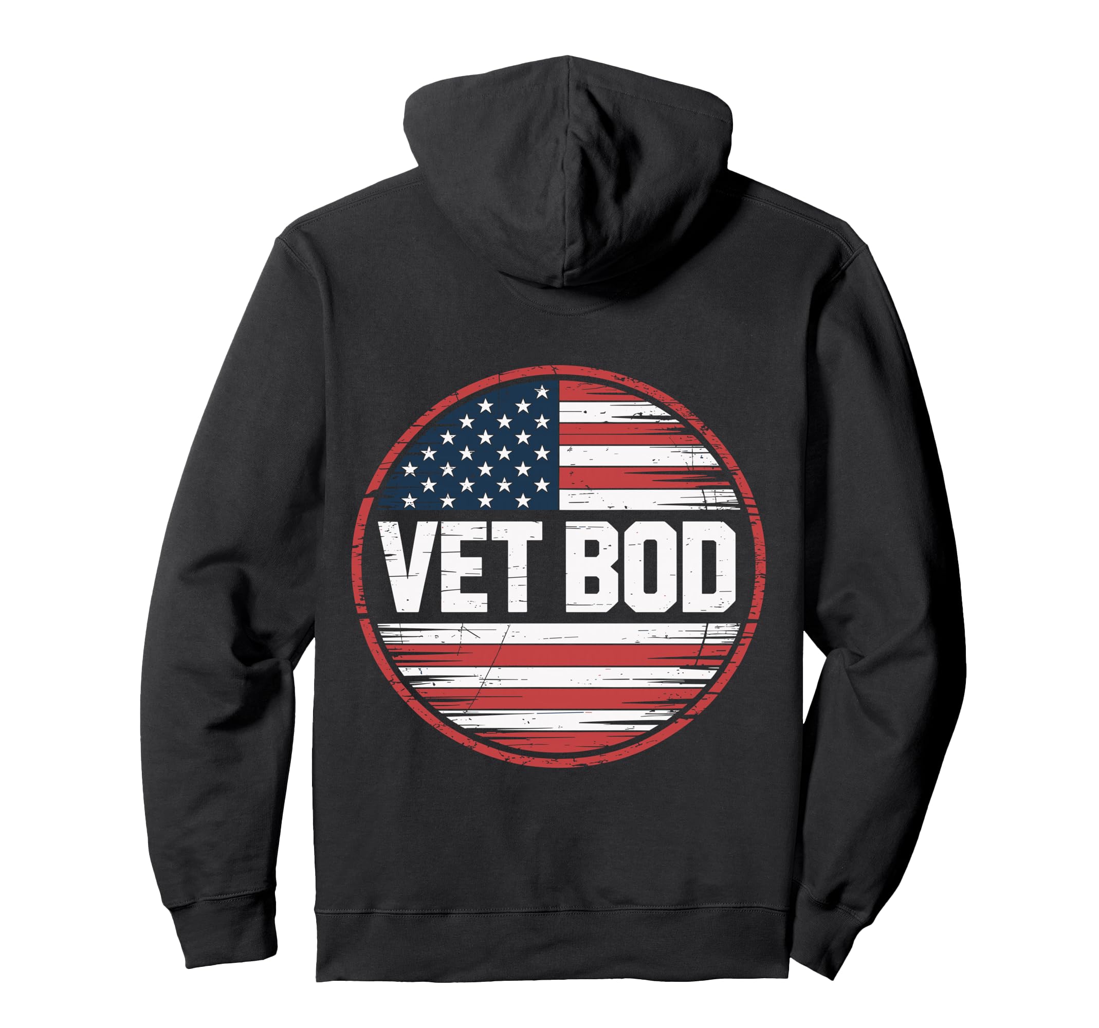 Vet Bod Military Veteran Vet Bod Like Hoodie - Fun Novelty Design Unisex - T-Shirt, Sweatshirt, Hoodie