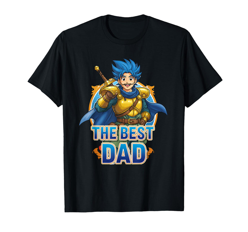 Best Father Video Game Gaming Rpg Dad T-Shirt - Novelty Apparel Unisex - T-Shirt, Sweatshirt, Hoodie