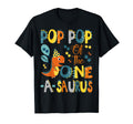 Pop Pop One Saurus 1St Birthday Dinosaur T-Shirt - Novelty Apparel Unisex - T-Shirt, Sweatshirt, Hoodie