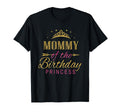 Mommy Birthday Princess Party Small T-Shirt - Unique Graphic Men Women - T-Shirt, Sweatshirt, Hoodie