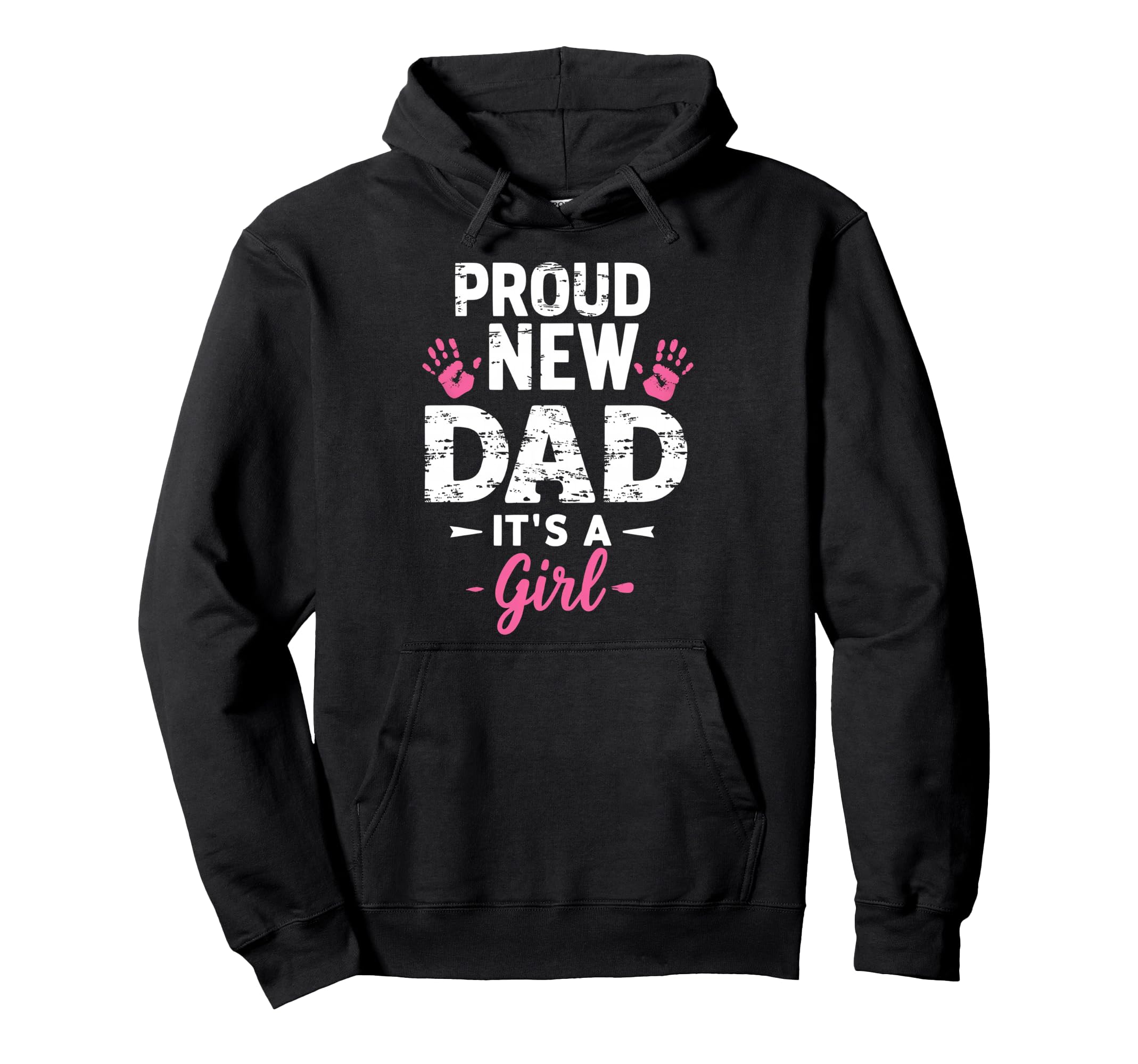 Proud New Dad Announcement Funny Hoodie - Custom Art Print Unisex - T-Shirt, Sweatshirt, Hoodie
