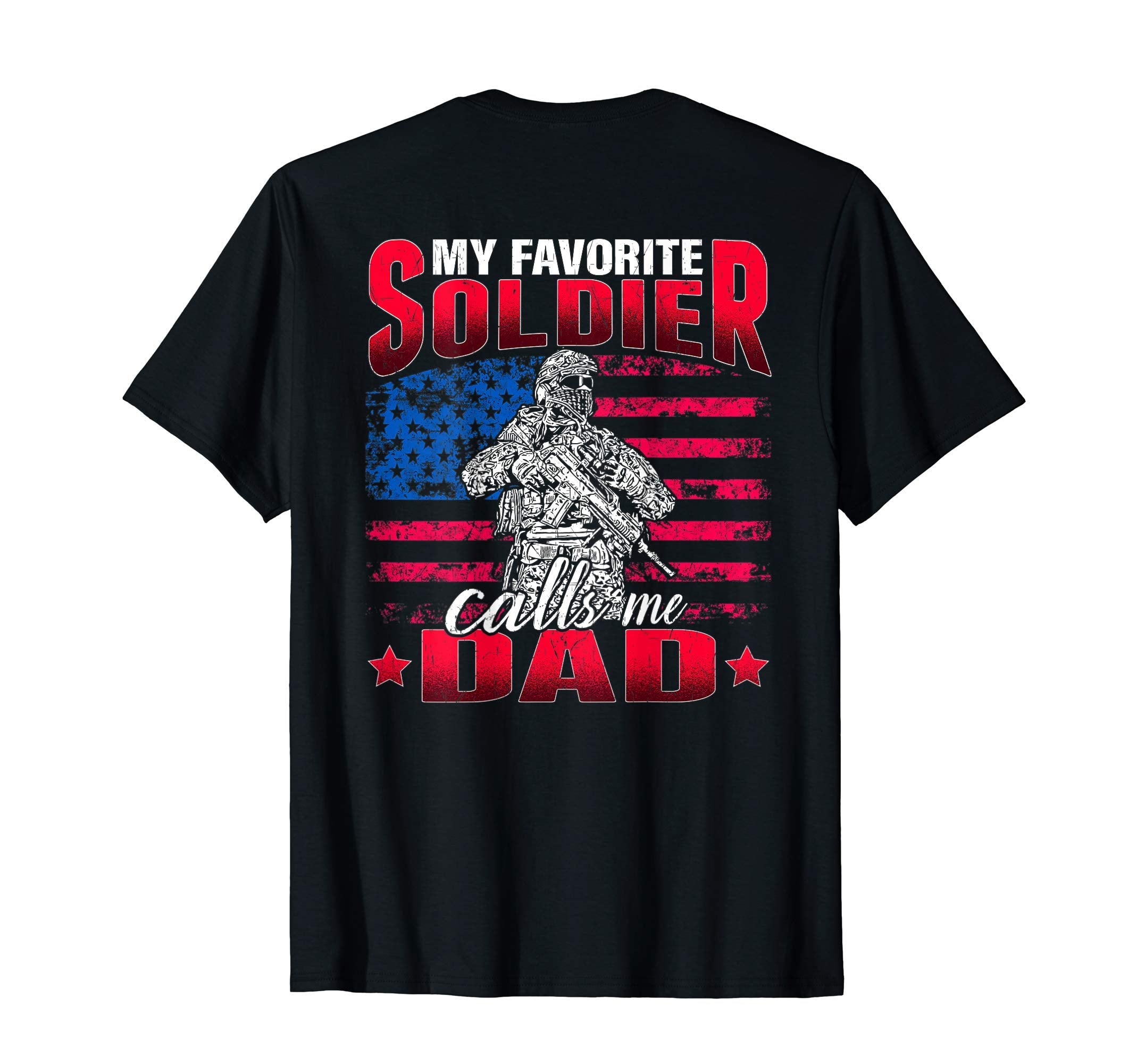 Mens My Favorite Soldier Calls Me T-Shirt - Streetwear Style for Adults - T-Shirt, Sweatshirt, Hoodie