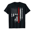 Usa Flag Proud Labrador Retriever T-Shirt - Casual Everyday Wear Unisex - T-Shirt, Sweatshirt, Hoodie