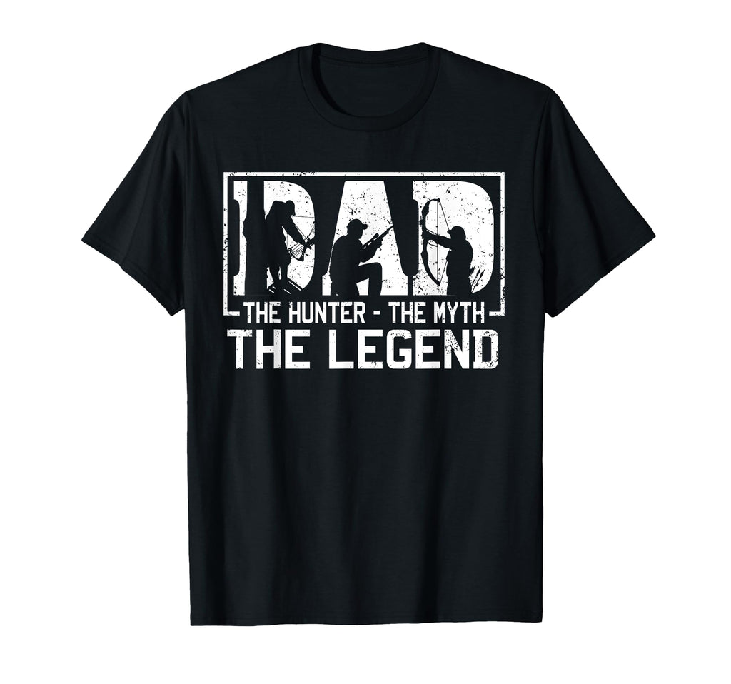 Dad Hunter Myth Legend T-Shirt - Trendy Graphic Men Women - T-Shirt, Sweatshirt, Hoodie